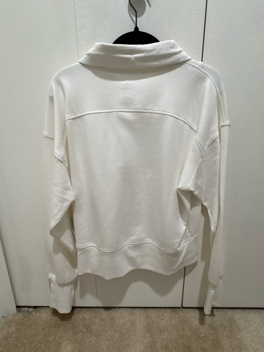 Women's White Cozy Pullover Sweater